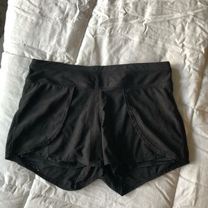 Athleta black athletic/swim shorts